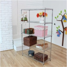 리빙큐큐 메탈랙 다용도 선반 900 5단(하판)