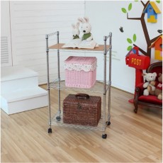 리빙큐큐 메탈랙 다용도선반 웨건