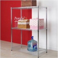 리빙큐큐 와이드메탈랙 다용도선반 900 3단