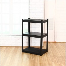 리빙큐큐 다용도 고릴라랙 선반 600 3단 60 (Black)
