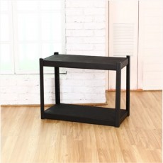 리빙큐큐 다용도 고릴라랙 선반 800 2단 60 (Black)