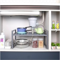 리빙큐큐 싱크대 하부장 정리선반 싱크인선반